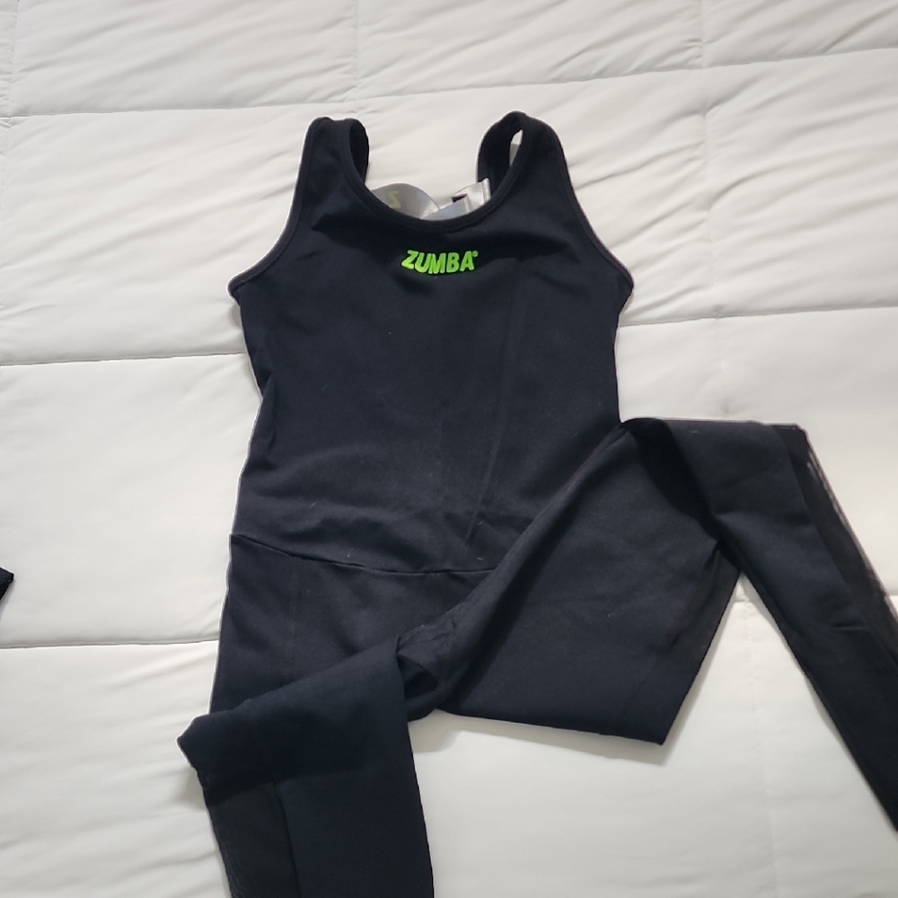 Zumba Fitness Black Performance Jumpsuit